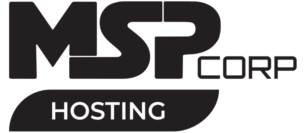 MSP Corp Hosting Logo - hosting services