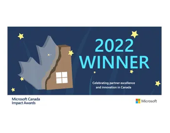 Microsoft Impact Awards Winner 2022