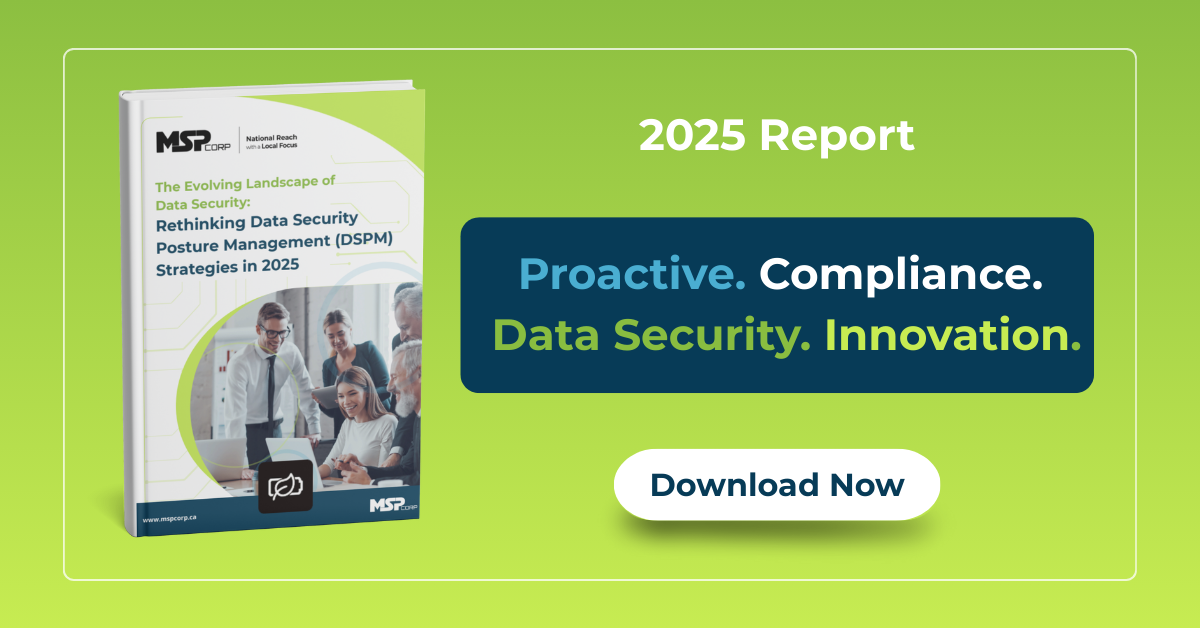 MSP Corp AI readiness and data security resource cover