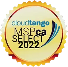 Cloud Tango MSP Canada Select 2022 Award Winner