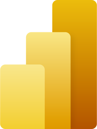 Power BI logo icon